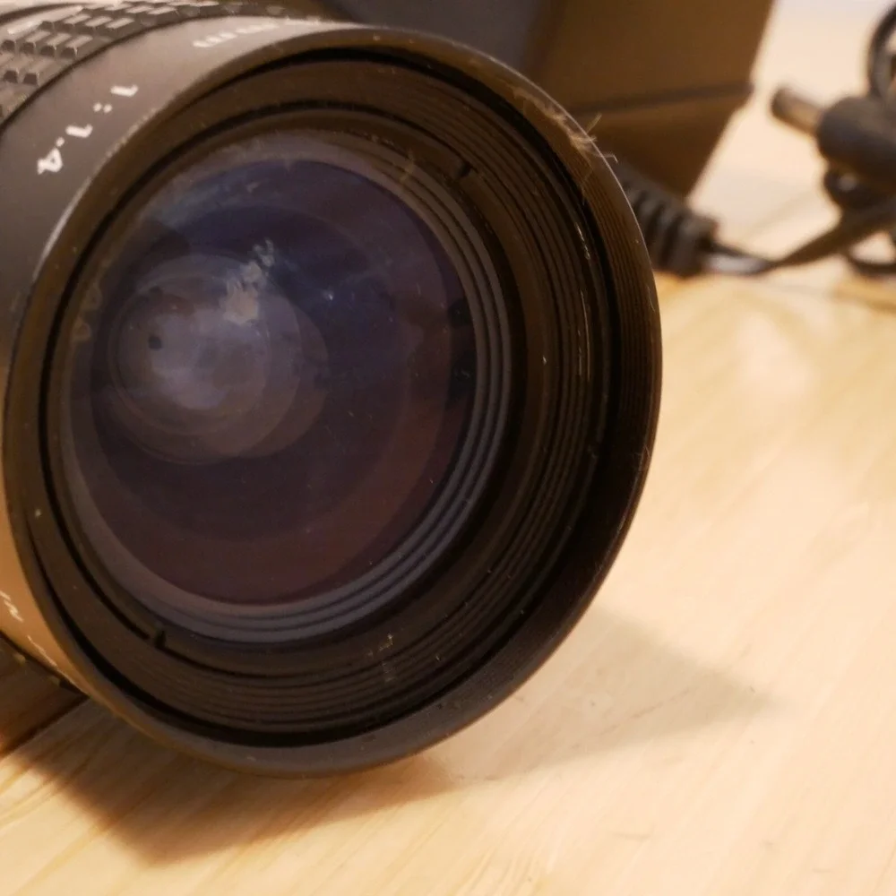 Watec WAT-902A‎ Camera & Cosmicar 1.25mm 1:14 Lens, Tested - See Notes
